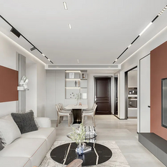 Proiector LED 30W Lumina Calda Sina Magnetica Aplicata Negru