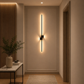 Aplica LED 80cm 28W Urban 3 Tipuri de Lumini Negru
