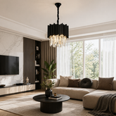 Candelabru Lauren Diametru 30cm Negru