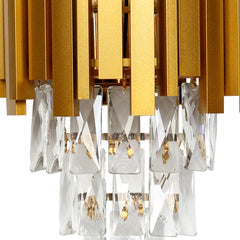 Aplica Cristal Lauren 2xE27 Auriu