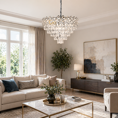 Candelabru Magnum Diametru 50cm Argintiu