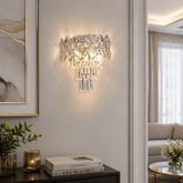Aplica Cristal Magnum 2xE14 Argintiu