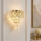 Aplica Cristal Magnum 2xE14 Auriu