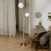 Lampadar Jolie 2xG9 155cm Auriu