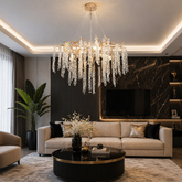 Candelabru Tigres 60cm 6xE14 Auriu