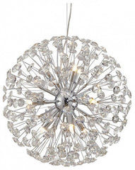 Candelabru Comet Diametru 40cm Argintiu