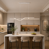 Pendul LED 84W 120cm cu Telecomanda Urban 3 Tipuri de Lumini Alb