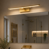 Aplica LED Baie 42cm Urban 3 Tipuri de Lumini Auriu