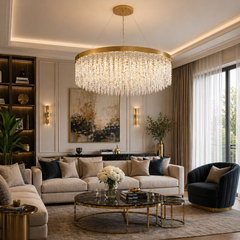 Candelabru Nova Diametru 60cm Auriu