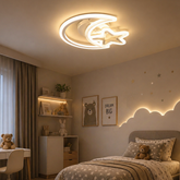 Lustra LED cu Telecomanda Star 3 Tipuri de Lumini 80W Alb