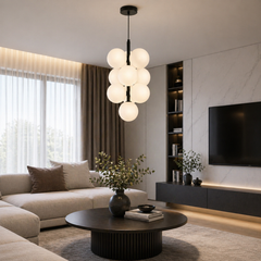 Pendul Jolie Reglabil 10xG9 40cm Negru