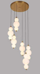 Pendul LED 60cm 120W Urban Telecomanda 3 Tipuri de Lumini Auriu