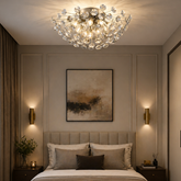 Candelabru Comet 4xG9 35cm Argintiu