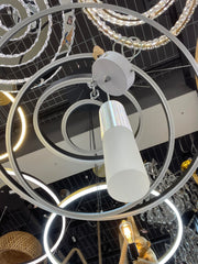 Pendul LED 3 Lumini Argintiu