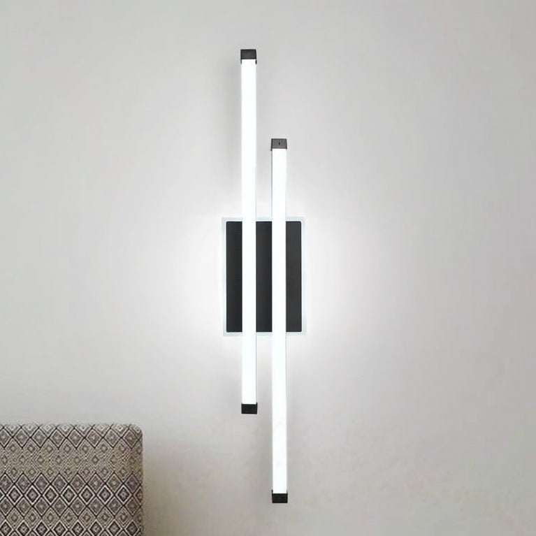 Aplica LED 50cm 48W Urban 3 Tipuri de Lumini Negru