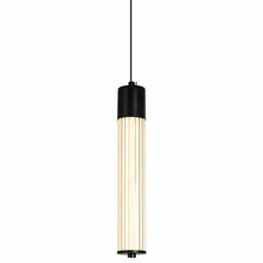 Pendul LED 3 Lumini 25W Negru