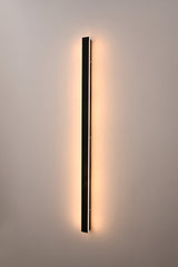Aplica LED Exterior Slim 120cm Lumina Calda 32W Negru