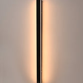 Aplica LED Exterior Cube Slim Lumina Calda 3000K 120cm 32W Negru