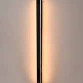 Aplica LED Exterior Slim 90cm Lumina Calda 24W Negru
