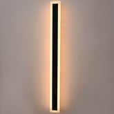 Aplica LED Exterior Cube Lumina Calda 3000K 150cm 38W Negru