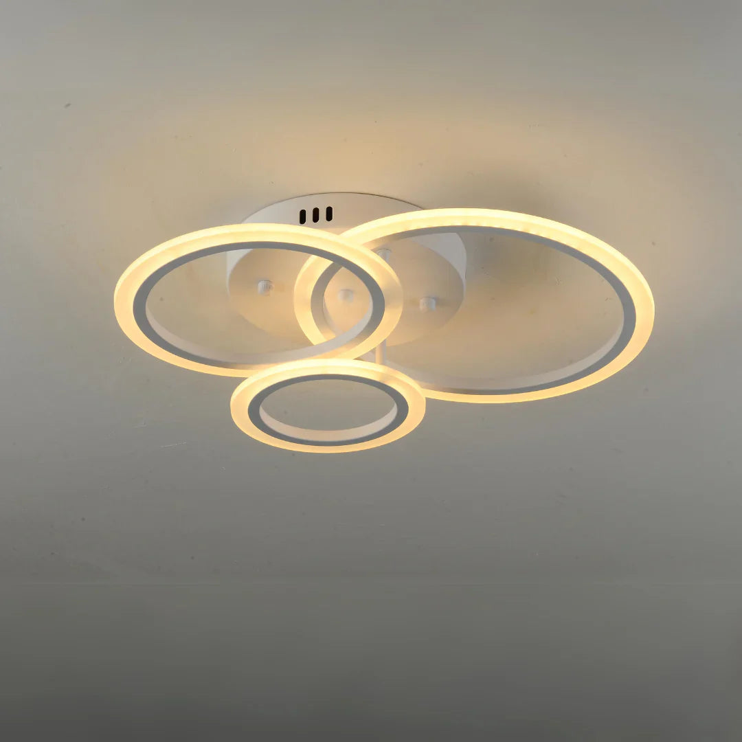 Lustra LED 66W Telecomanda Odele 3 Tipuri de Lumini Alb