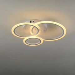 Lustra LED 66W Telecomanda Odele 3 Tipuri de Lumini Alb
