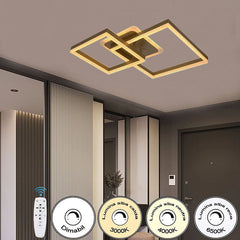 Lustra LED cu Telecomanda Azele 3 Tipuri de Lumini 160W Negru