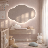 Oglinda LED Premium 110x90cm Touch 3 Culori Luminoase