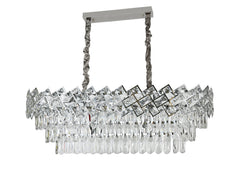 Candelabru Magnum Diametru 80cm x 30cm Argintiu