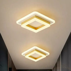 Aplica LED Diametru 25x25cm 41W Urban 3 Tipuri de Lumini Auriu