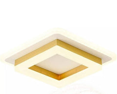 Aplica LED Diametru 25x25cm 41W Urban 3 Tipuri de Lumini Auriu