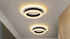 Aplica LED Diametru 25cm 41W Urban 3 Tipuri de Lumini Negru