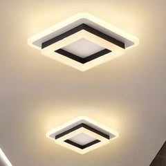 Aplica LED Diametru 25x25cm 41W Urban 3 Tipuri de Lumini Negru