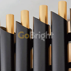 Aplica Cristal Kimberly 2xE27 Negru + Auriu