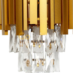 Aplica Cristal Lauren 2xE27 Auriu