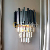 Aplica Cristal Lauren 2xE27 Negru