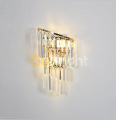 Aplica Cristal Moore 2xE14 Auriu