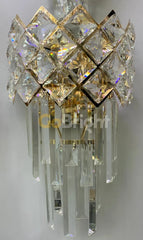 Aplica Cristal Mosaic 2xE14 Auriu