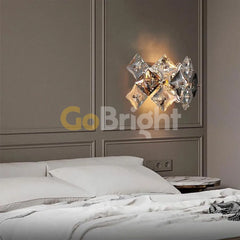 Aplica Cristal Zion 2xE14 Argintiu