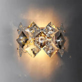 Aplica Cristal Zion 2xE14 Auriu