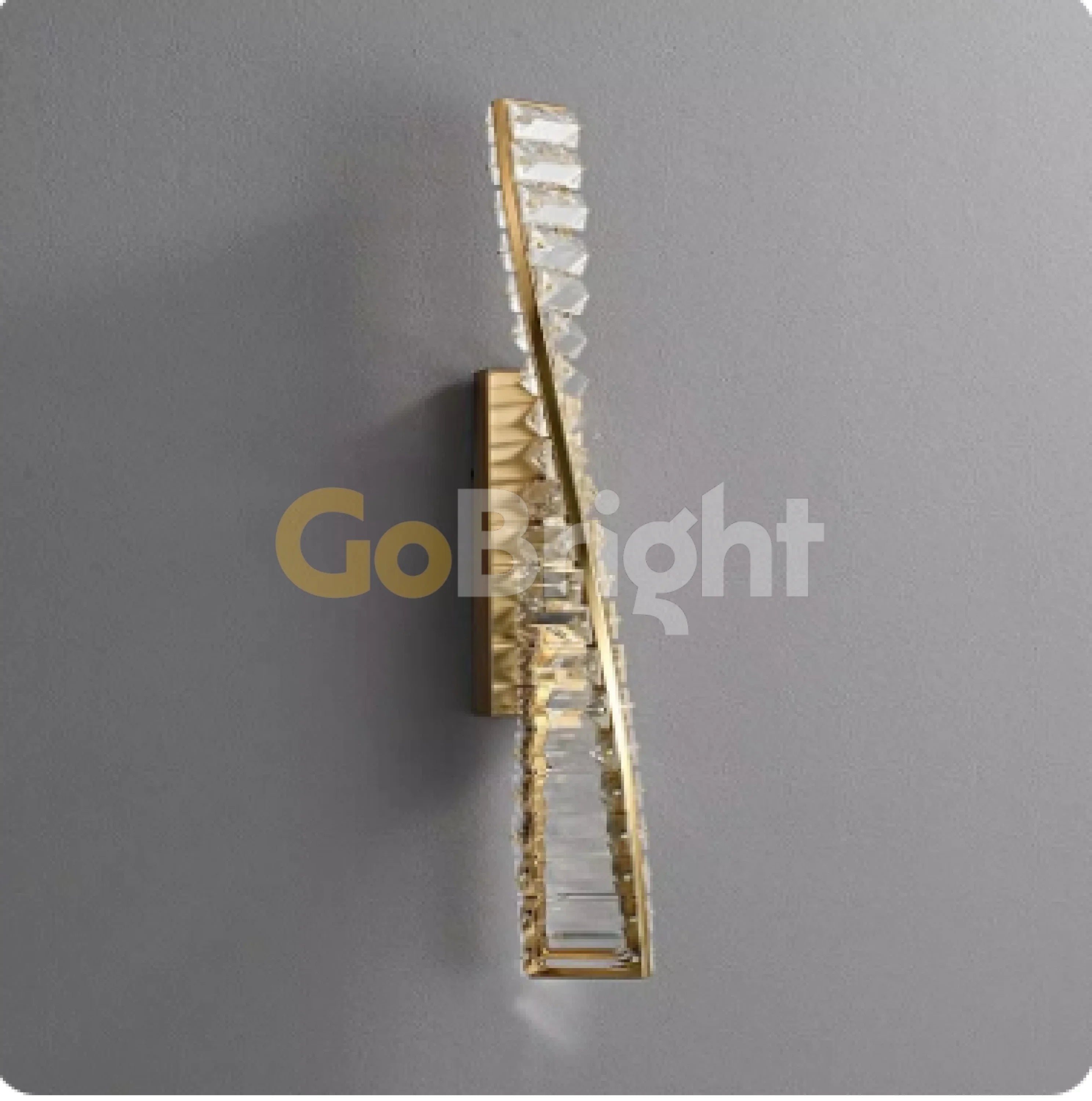 Aplica Crystal LED 3 Tipuri de Lumini 15W Auriu