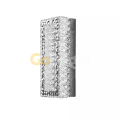 Aplica Crystal LED 3 Tipuri de Lumini 24W Argintiu