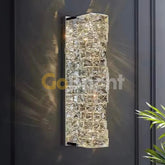 Aplica Crystal LED 46cm 3 Tipuri de Lumini 40W Argintiu