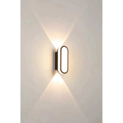 Aplica LED Exterior Cube Lumina Calda 3000K 10W Negru