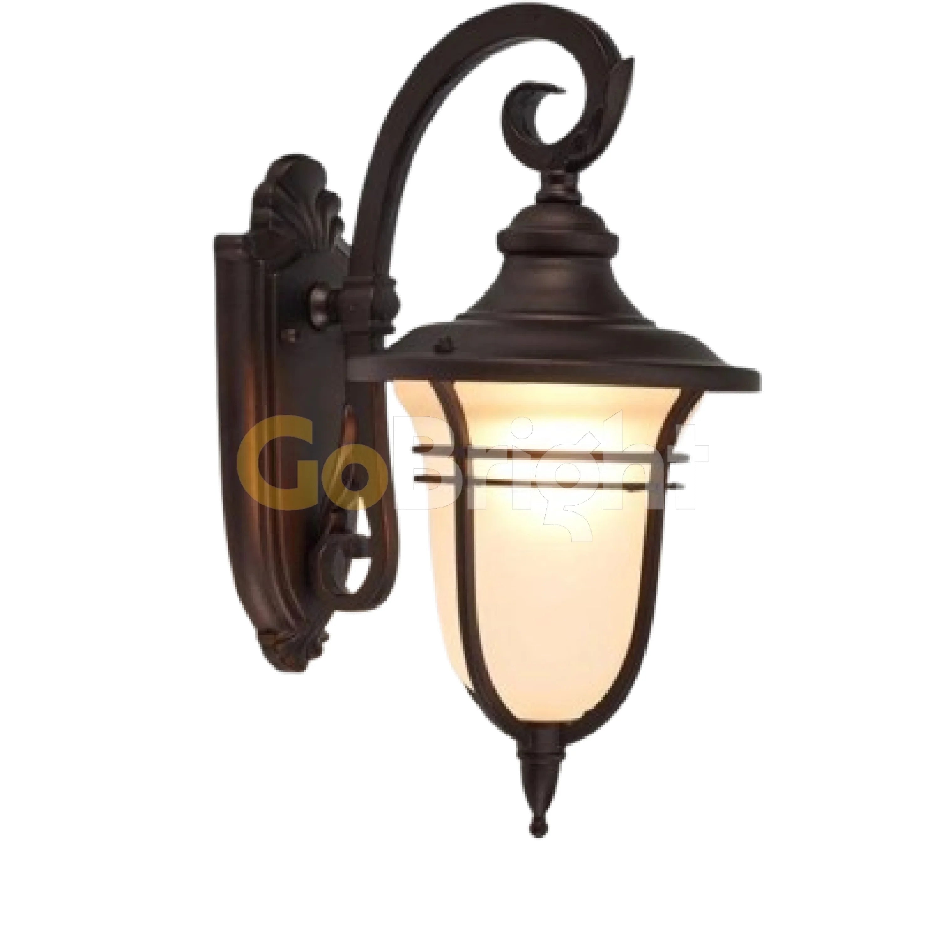 Aplica Felinar Exterior 1xE27 30cm Negru