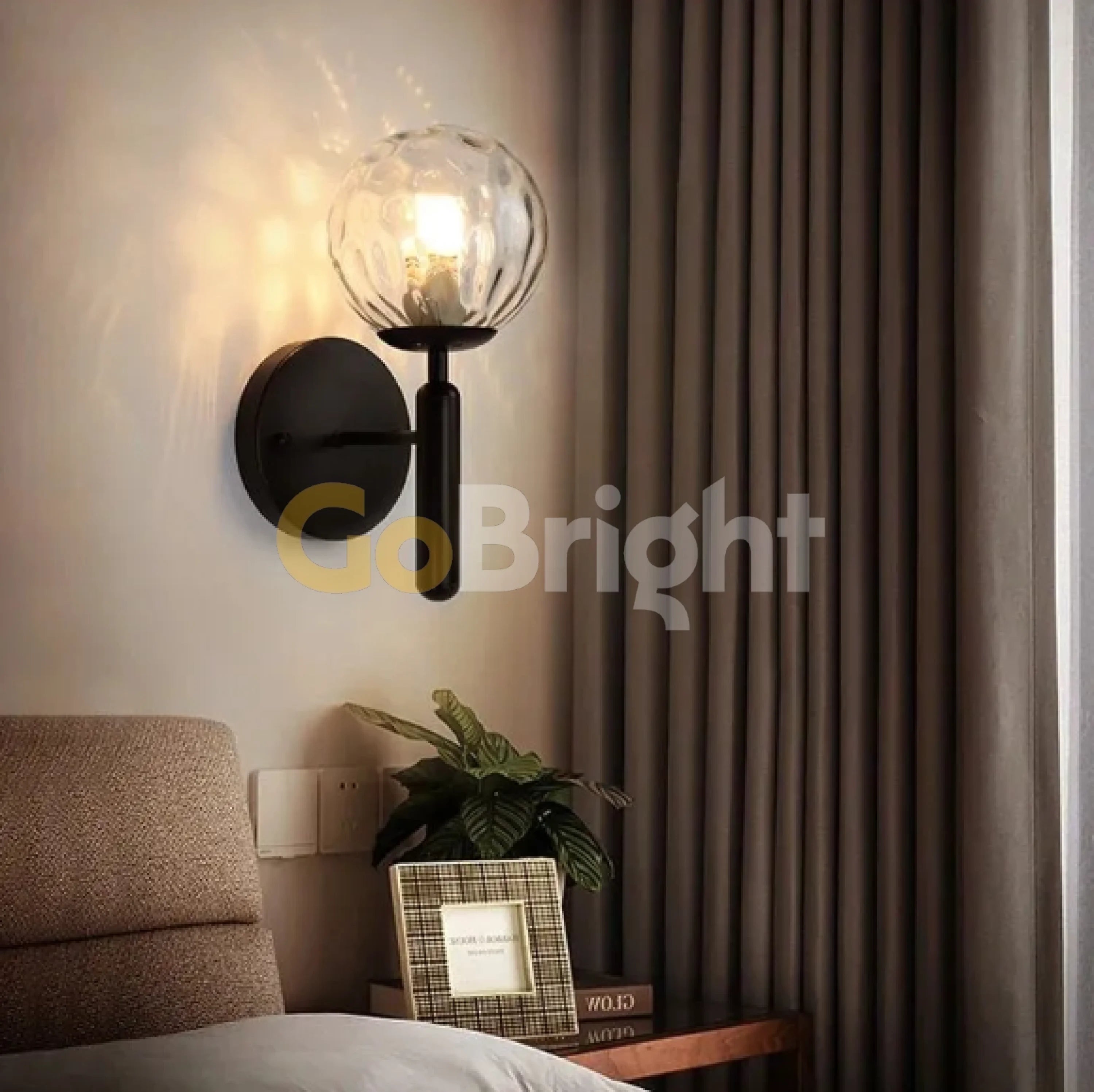 Aplica Jolie 1xE27 Negru