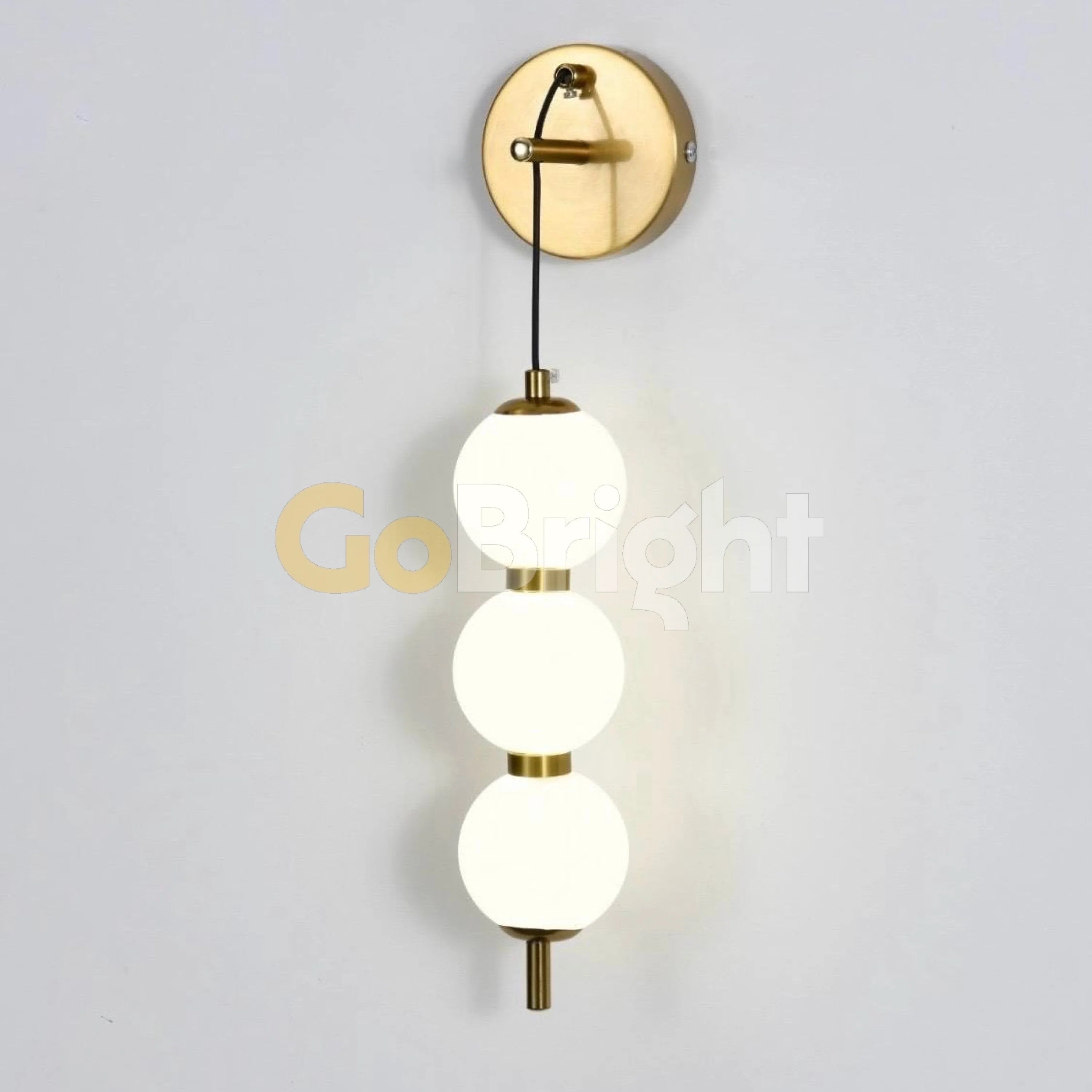 Aplica LED 30W Jolie 3 Tipuri de Lumini Auriu