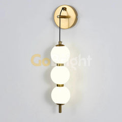 Aplica LED 30W Jolie 3 Tipuri de Lumini Auriu