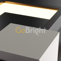 Aplica LED 50cm 37W Urban 3 Tipuri de Lumini Negru + Alb