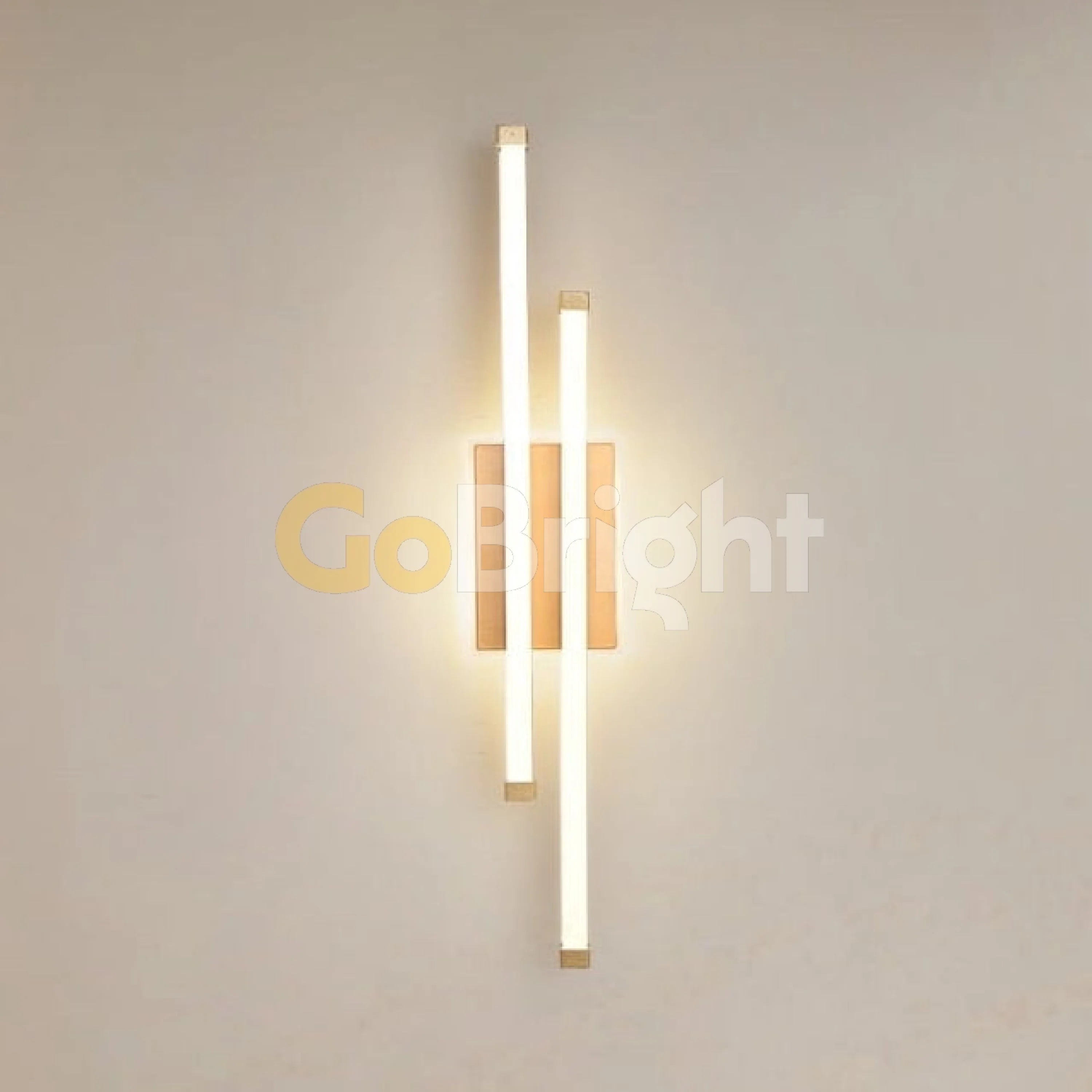 Aplica LED 50cm 48W Urban 3 Tipuri de Lumini Auriu